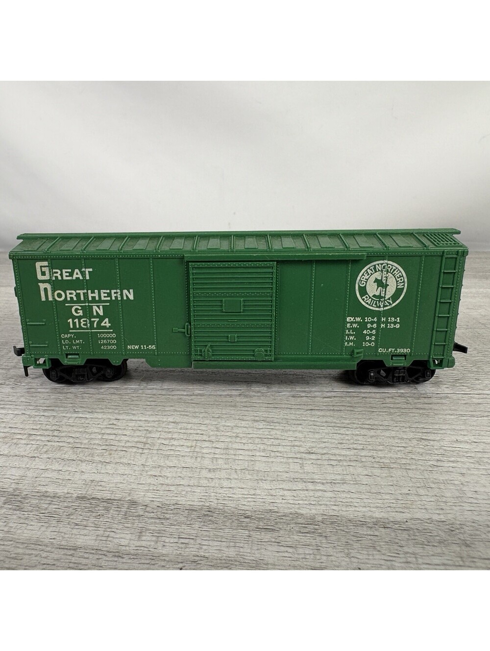 Marx HO Great Northern GN #11874 Boxcar Vintage Model Train Freight Car